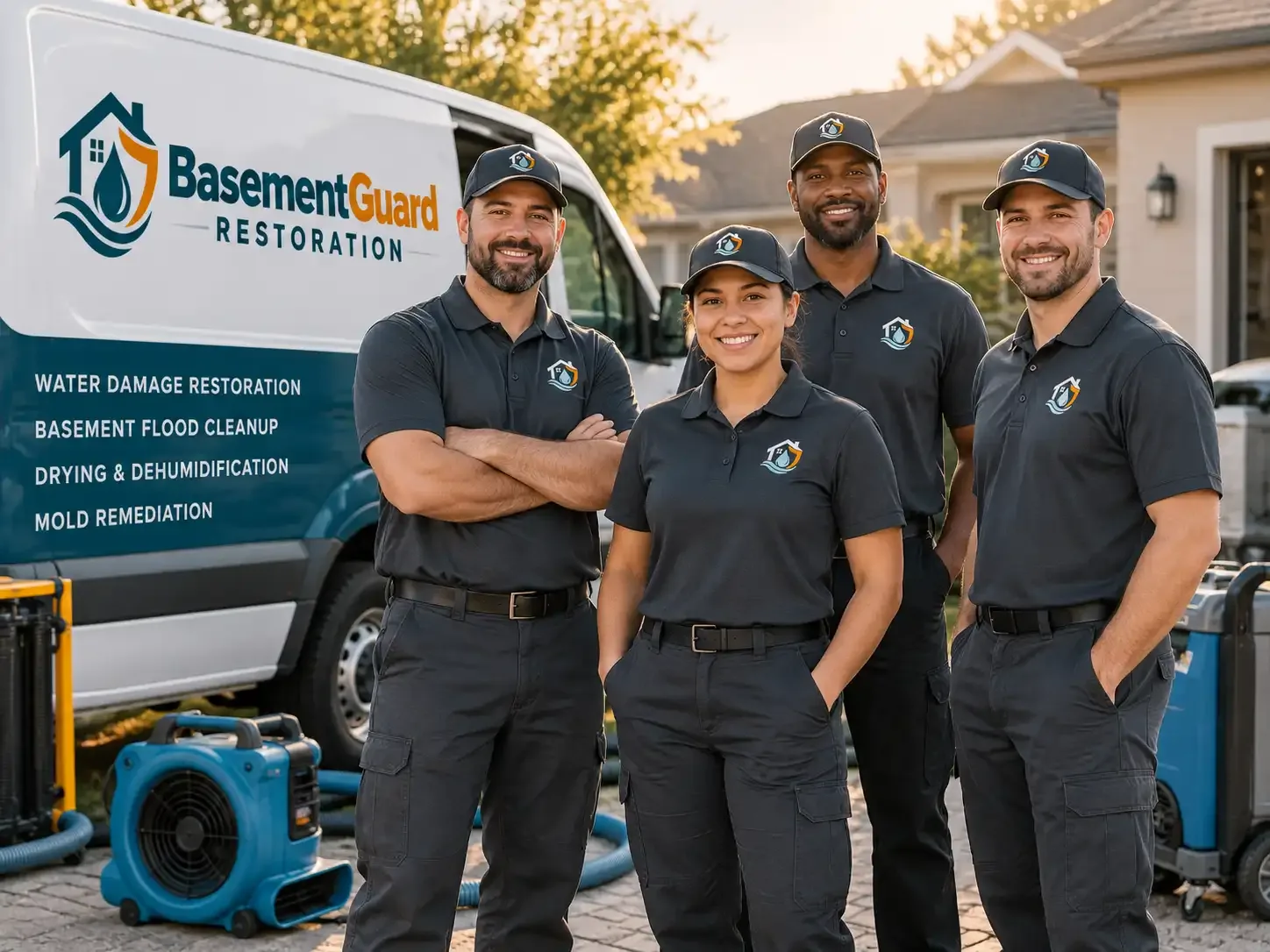 Basement Water Damage Restoration company in Parmelee, SD